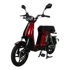 Electric scooter RACCEWAY® E-BABETA® II, burgundy