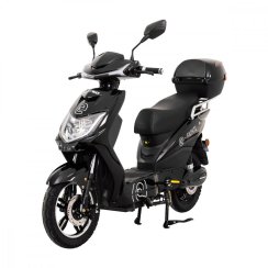 Electric scooter RACCEWAY® E-FICHTL®, glossy black with 20Ah battery