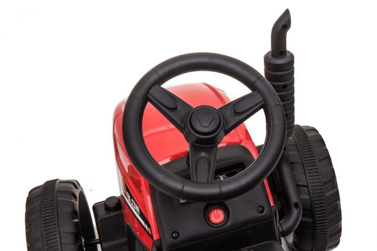 Coche eléctrico para niños Tractor Lite - rojo