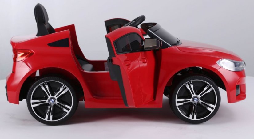 Coche eléctrico para niños BMW 6GT rojo/rojo