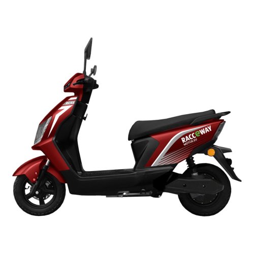 Electric scooter RACCEWAY® RC45, burgundy