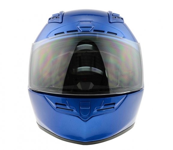 Motocycle helmet SULOV WANDAL, size L, blue - Color: Blue, Helmet size: L