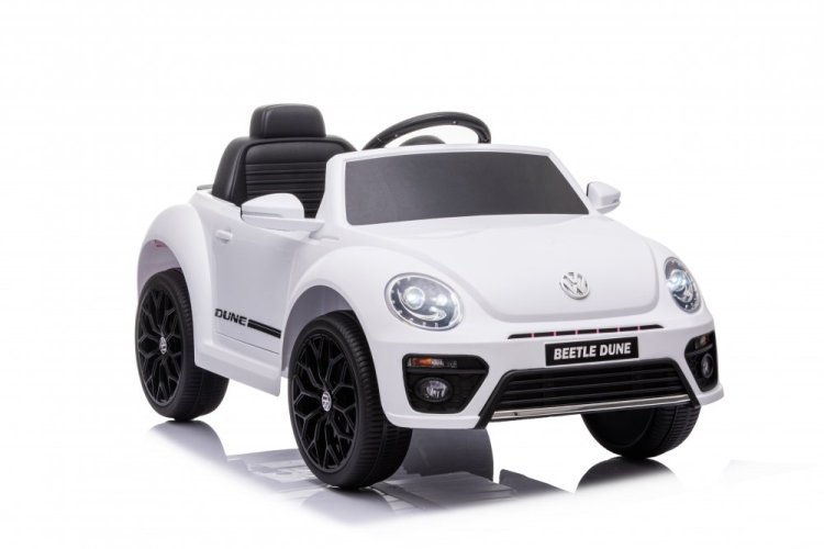 Dětské elektrické auto Volkswagen Beetle bílá/white