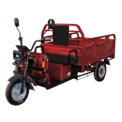 Teretni tricikl RACCEWAY® KUTIL PLUS, crveni