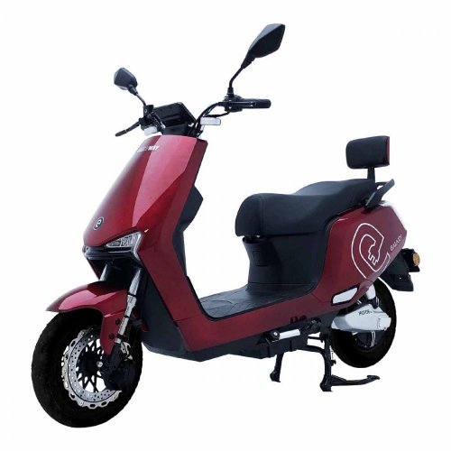 Electro scooter RACCEWAY® GALAXY,burgundy-personal collection only