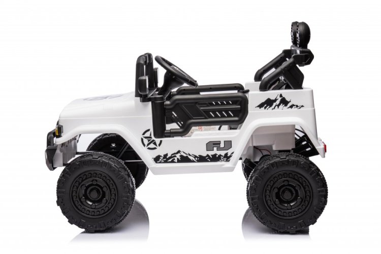 Coche eléctrico infantil Toyota FJ Cruiser blanco