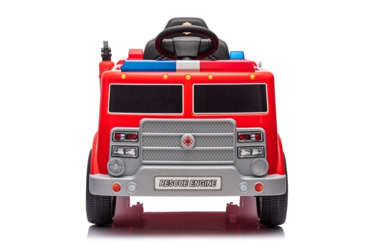 Coche eléctrico infantil bomberos Eljet rojo, Li-Ion