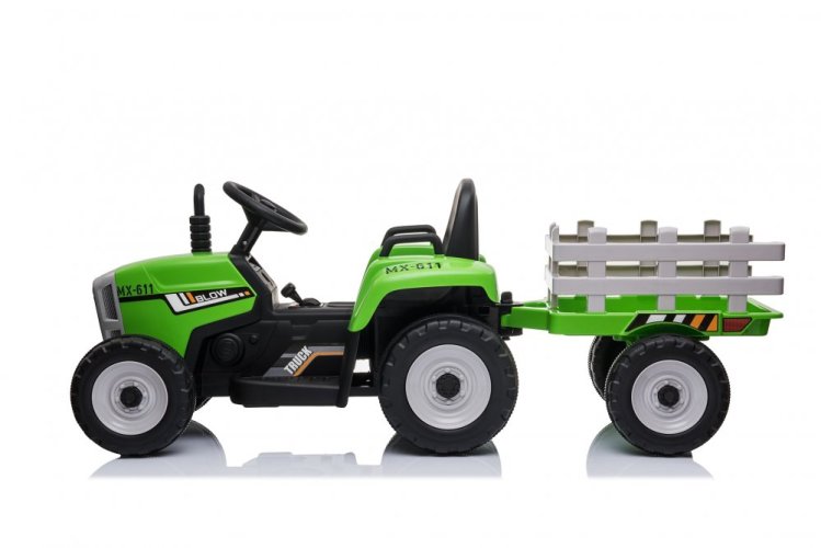 Coche eléctrico para niños Tractor Lite - verde