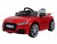 Coche eléctrico infantil Audi TT RS rojo