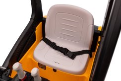 Carretilla elevadora eléctrica para niños PROFI Eljet amarilla, Li-Ion