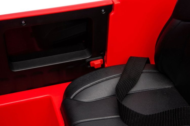 Coche eléctrico infantil bomberos Eljet rojo, Li-Ion