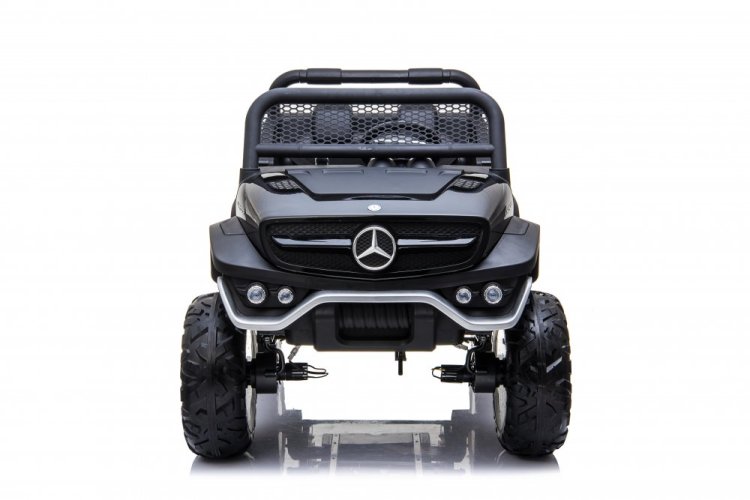 Coche eléctrico para niños Mercedes Benz Unimog Truck - negro