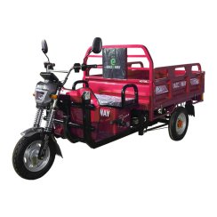 Electric cargo tricycle RACCEWAY® KUTIL PLUS, red