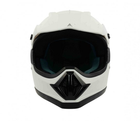 Motocyklová přilba SULOV® MADMAN, matná bílá - Barva: Bílá, Helma velikost: L