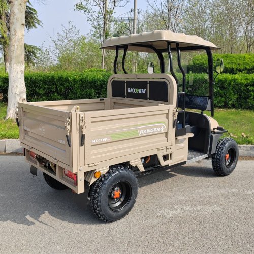 Nákladní čtyřkolový vozík RACCEWAY® RANGER PLUS, pískový