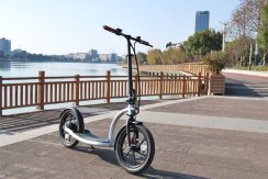Patinete eléctrico Eljet EVO16 plateado