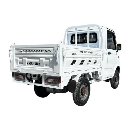 Four-wheel cargo cart RACCEWAY® HIPPO, white