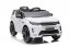 Coche eléctrico infantil Land Rover Discovery Sport blanco/blanco