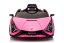 Dječji električni automobil Lamborghini Sian ružičasti/pink