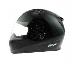 Motocycle helmet SULOV SABOTAGE, size L, black
