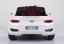 Coche eléctrico infantil Bentley EXP 12 blanco