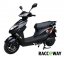 Electro scooter RACCEWAY® CITY 21, black + Rear carrier gratis