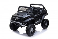 Coche eléctrico para niños Mercedes Benz Unimog Truck - negro