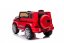Coche eléctrico infantil Mercedes G63 AMG rojo/rojo