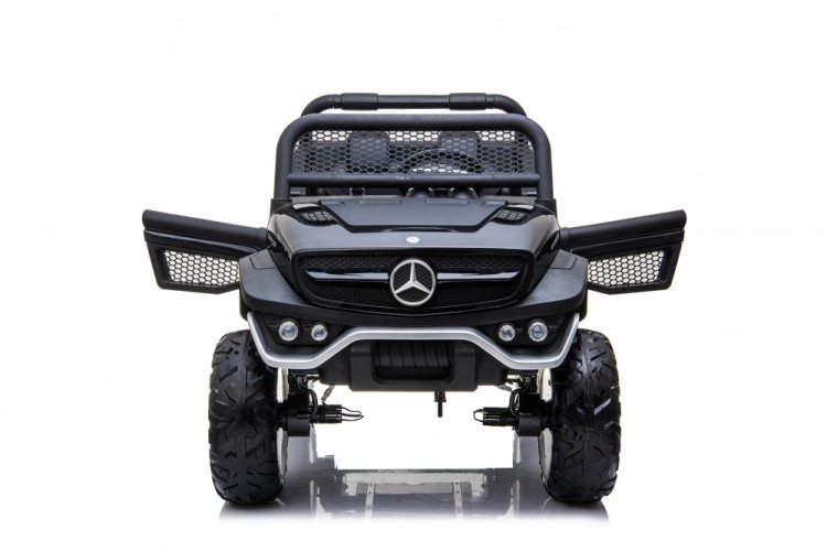 Coche eléctrico para niños Mercedes Benz Unimog Truck - negro