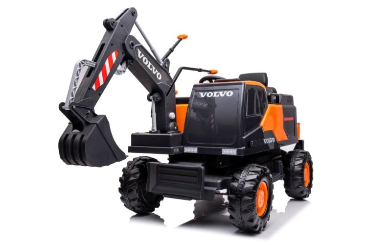 Excavadora eléctrica para niños Volvo naranja, Li-Ion