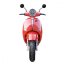 Elektroskútr RACCEWAY® JLG-E-MOTO, červený