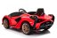 Coche eléctrico infantil Lamborghini Sian rojo/rojo