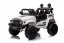 Coche eléctrico infantil Toyota FJ Cruiser blanco