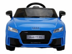 Coche eléctrico infantil Audi TT RS azul