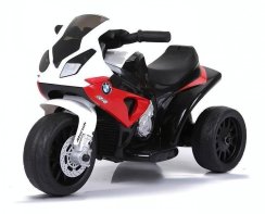 Triciclo eléctrico infantil BMW S1000 RR rojo