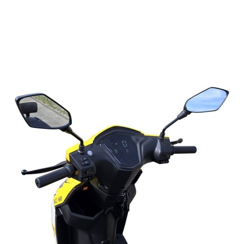 Electric scooter RACCEWAY® CITY 45, with driving licence, yellow