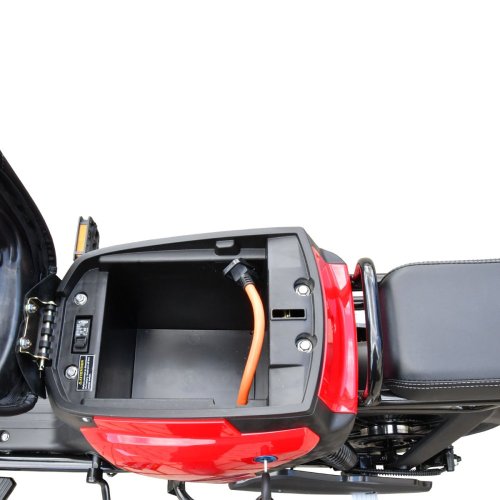 Elektroskúter RACCEWAY® PAŘEZ 40, s RP, červený