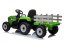 Coche eléctrico para niños Tractor Lite - verde