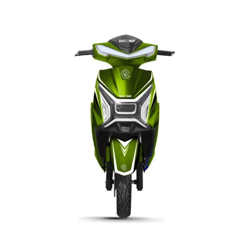 Electric scooter RACCEWAY® CITY 45, with driving licence, green