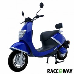 Electro scooter RACCEWAY® MONA,blue-personal collection only