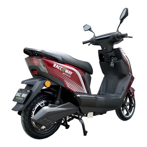 Patinete eléctrico RACCEWAY® RC45, color burdeos