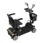 Electric four-wheeled cart RACCEWAY® SOLID, gray