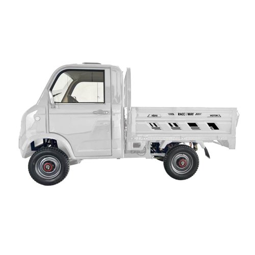 Nákladný štvorkolesový vozík RACCEWAY® HIPPO, biely