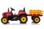 Coche eléctrico para niños Tractor Lite - rojo