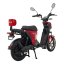 Electric scooter RACCEWAY® PAŘEZ 40, with license plate, red