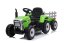 Coche eléctrico para niños Tractor Lite - verde