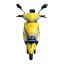 Electric scooter RACCEWAY® CITY 45, with driving licence, yellow