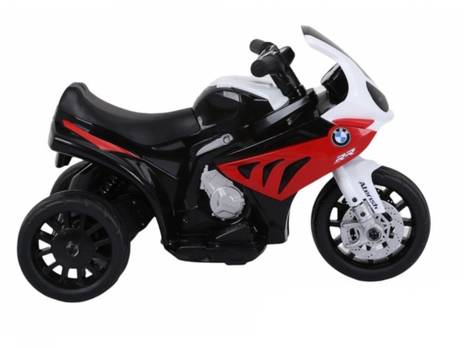 Triciclo eléctrico infantil BMW S1000 RR rojo