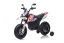 Moto eléctrica infantil Aprilia RX125 blanca