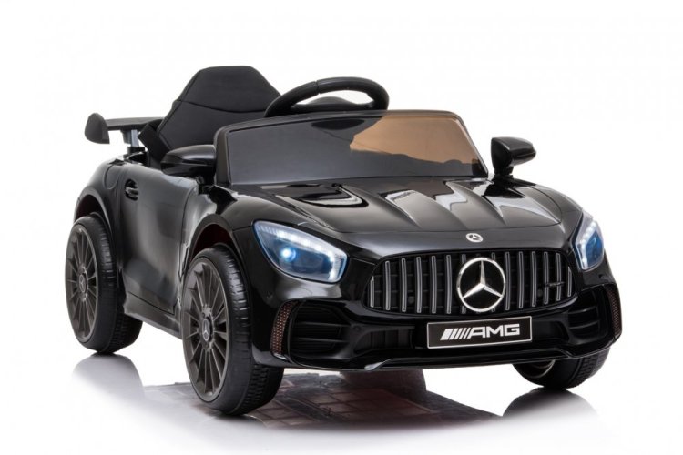 Coche eléctrico infantil Mercedes AMG GT negro